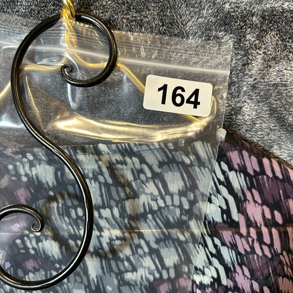 Colorful Sheer Blouse Top Womens Medium Travel Smith USA Made Boho Mom - Picture 7 of 7